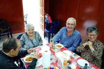 Almuerzo navideño de la AV Cristo de Telde